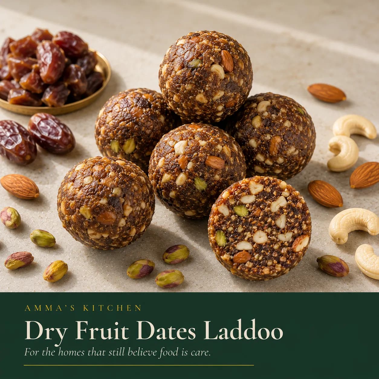 Dry Fruit Dates Laddoo | Superhero | Nuts & Seeds