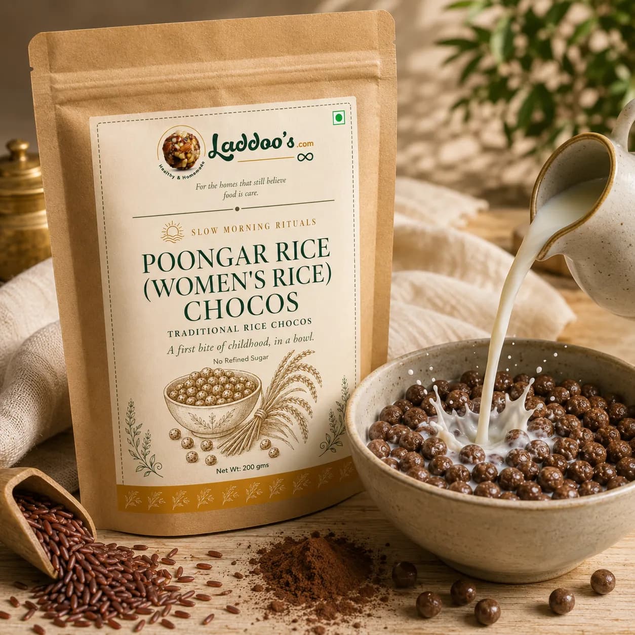 Traditional Rice Chocos – Poongar & Cocoa