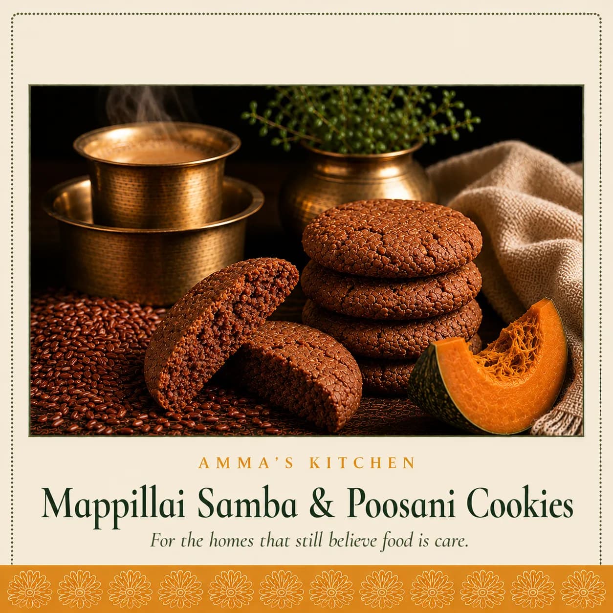 Mappillai Samba & Poosani Cookies | Strength Grain