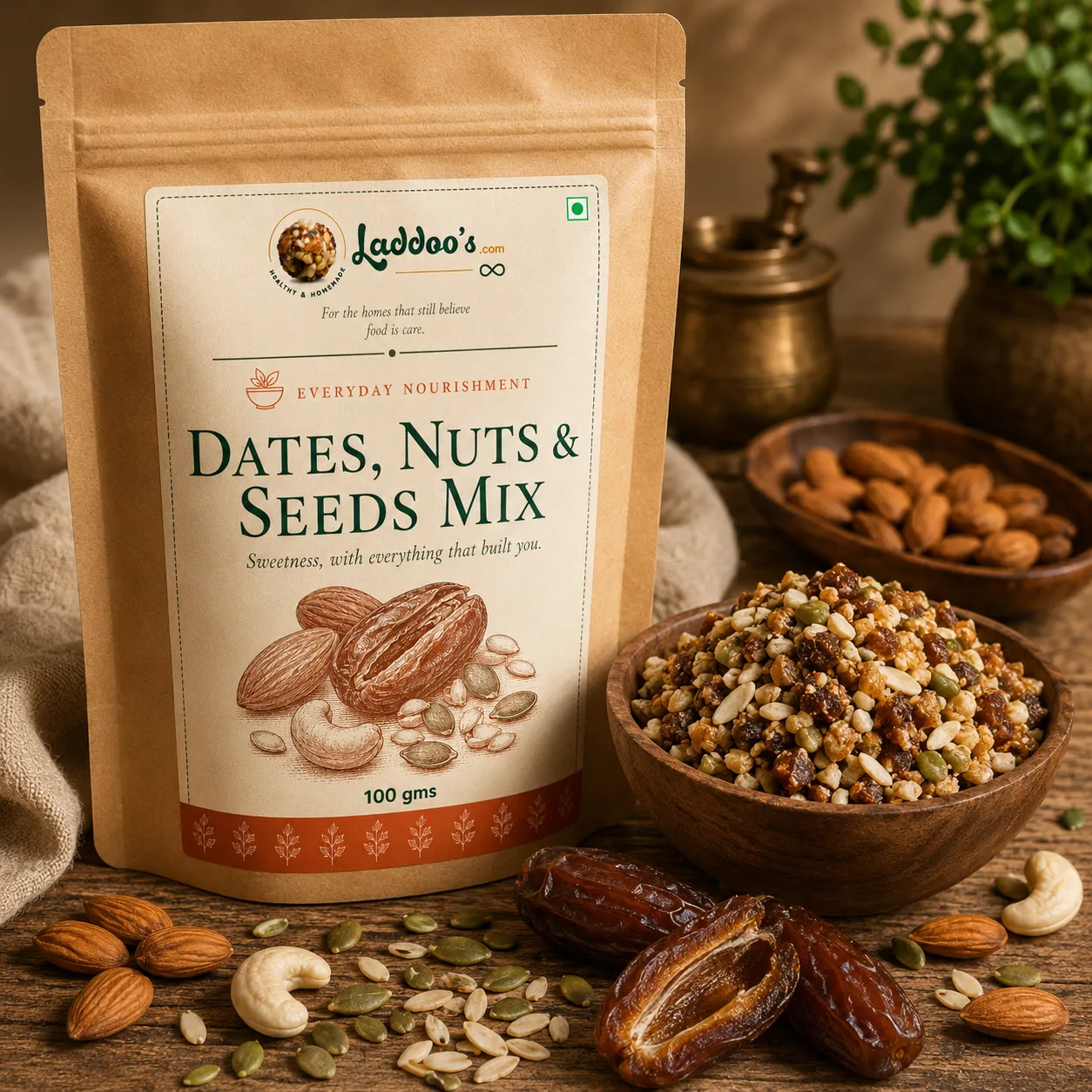 Dates, Nuts & Seeds Mix