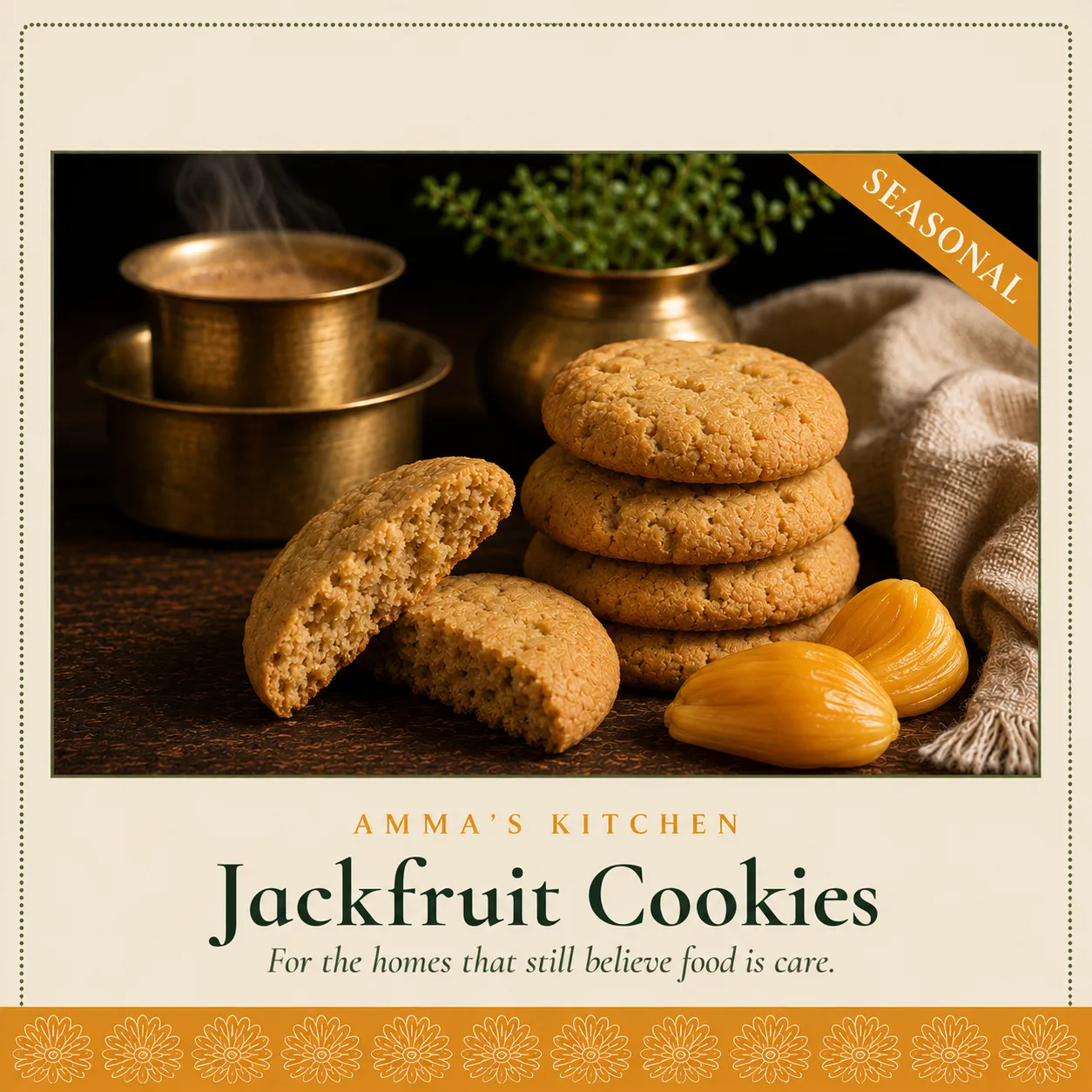 Jackfruit Cookies | Seasonal · April
